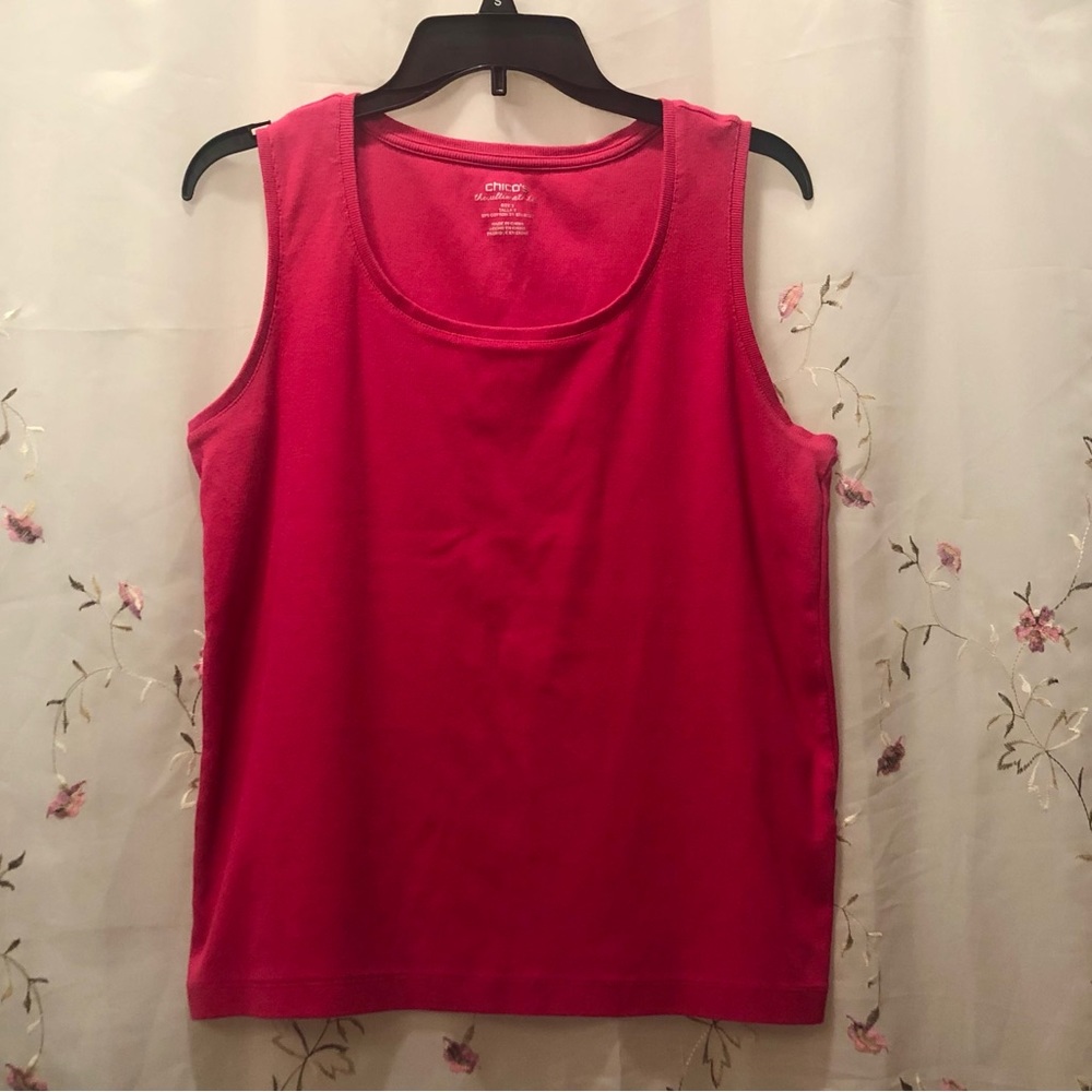 Chico's Womens Ribbed Tank - Picture 7 of 7